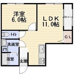 日乃出マンションの物件間取画像